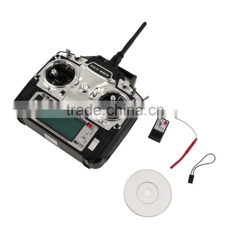 Flysky FS-T6 Radio Control 2.4G 6 Channel Transmitter Receiver for RC Helicopter