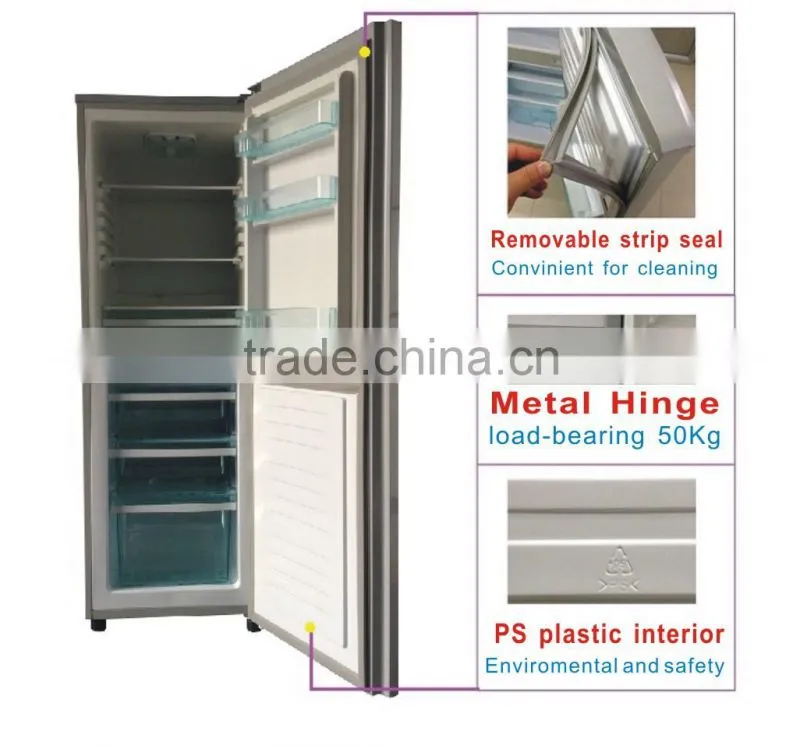 BCD-168 DC12/24V Solar Refrigerator Freezer 168L