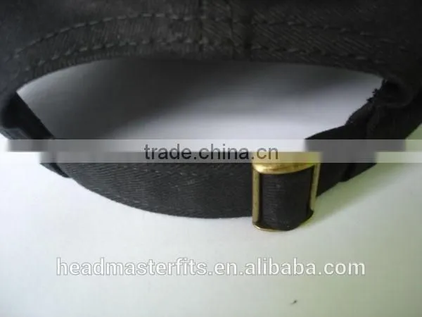 Custom logo printing long bill black strap women's baseball trucker cap