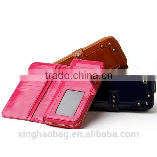 Multi-color Cute Girls Leather Wallet Paypal China Manufacture
