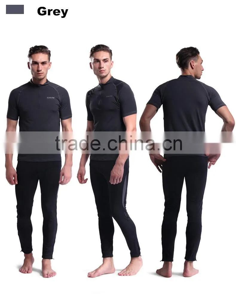 2016 Wholesale Men's Lycra Running Pants