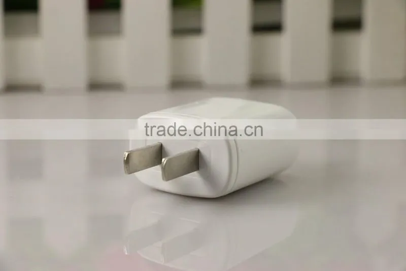white USB wall charger flat USB home charger