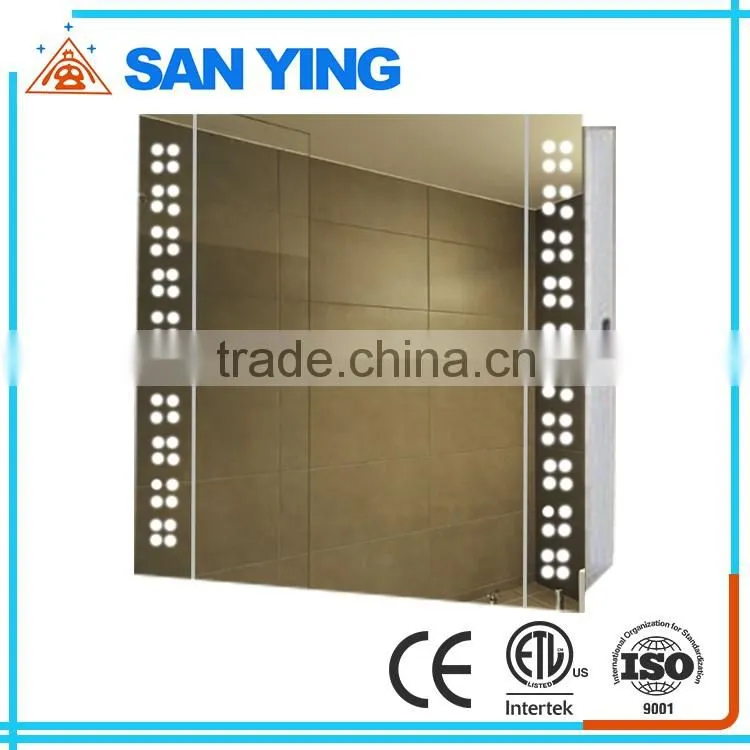 display cabinet glass mirror