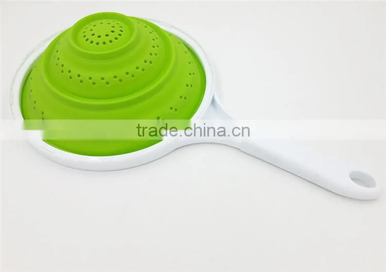 food grade silicone green jar funnel for wholesale