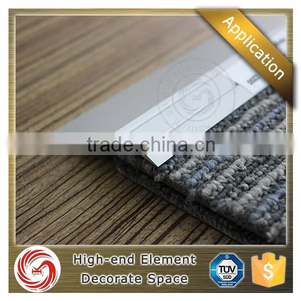 Special design aluminum carpet threshold transition