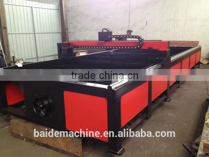 Plasma cutting machine to cut steel plate CNC plasma cutting machine with professinal automatic nesting software