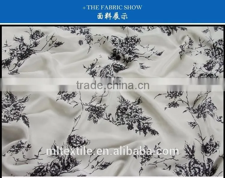 plain dyed silk crepe de chine