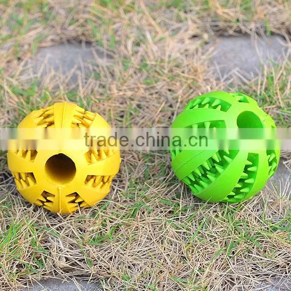 cute high quality rubber watermelon pet ball