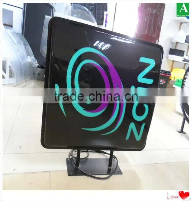 Customized vacuum formed 3d acrylic plastic light box