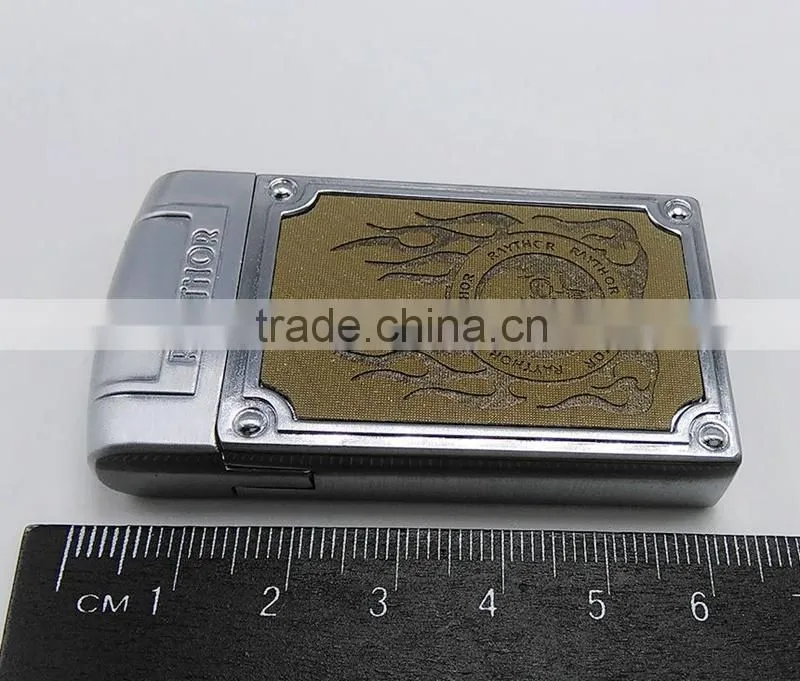 In China metal ladies cigarette pocket ashtray lighter