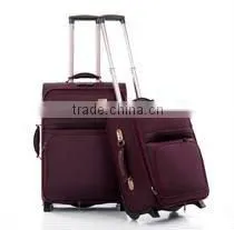 New brand fashion colorful trolley luggage