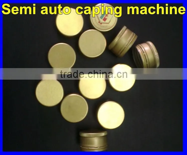 Easy operation glass bottle capping machine,capping machine for syrup bottles