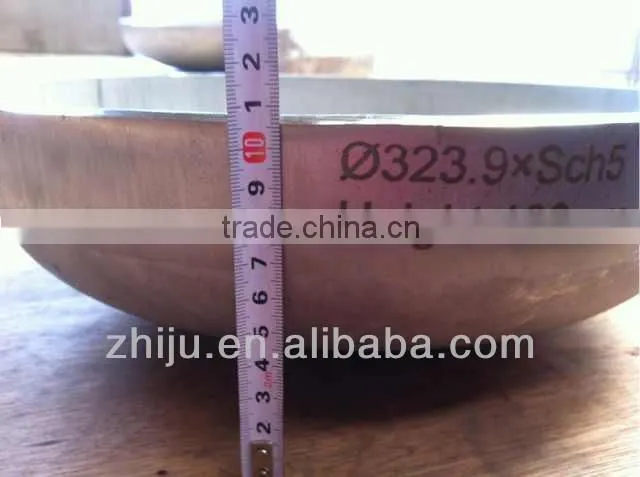 Large Steel Pipe End Cap DN 600 24 inch Vacuum Fittings