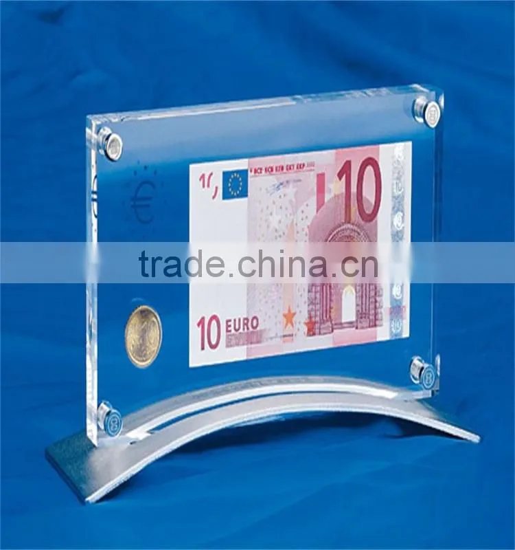 Clear Acrylic Frameless Picture Frame