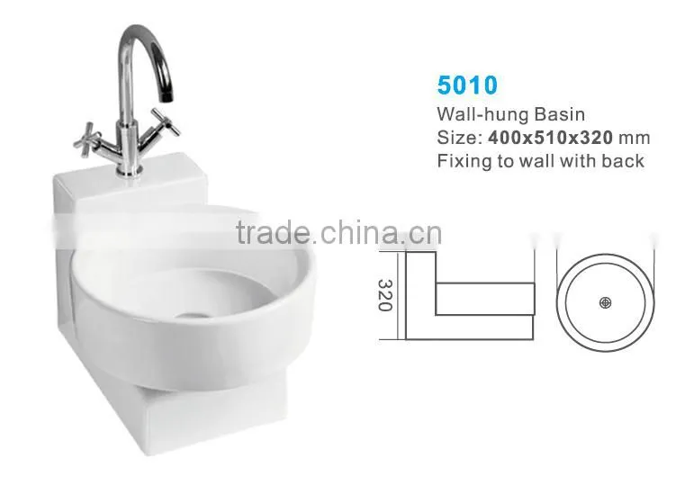 best selling hot product hung wall ceramic wash basin