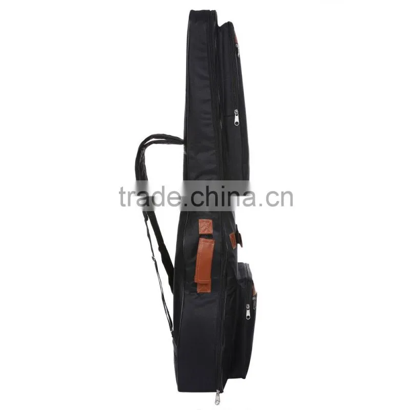 CooCheer 600D Oxford Acoustic Guitar Bag 5-Pocket Padded Gig Bag with Guitar Strap and 12 Pick Samplers AM002527