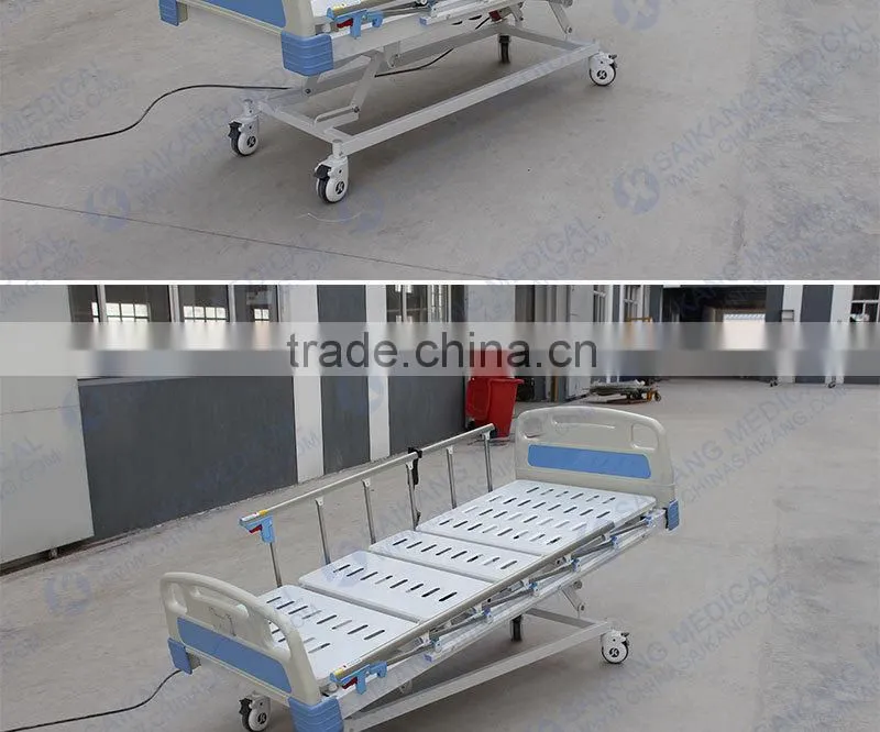 Guardrail Scalable Multi-Function Electric Hospital Bed