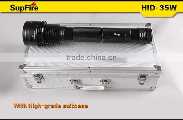 35W 4500lm HID High Bright Rechargeable HID torch light