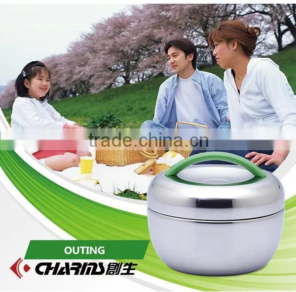 Charms stainless steel lunch containers metal lunch box