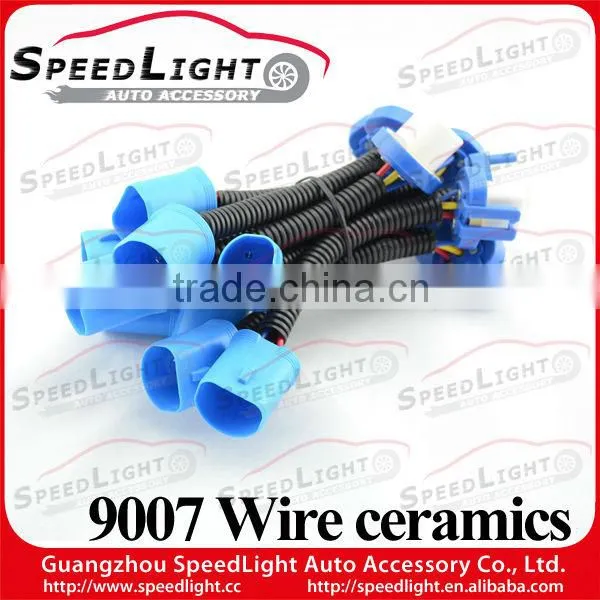 Best 9007 Wire Ceramic Lamp Socket HID Adapter