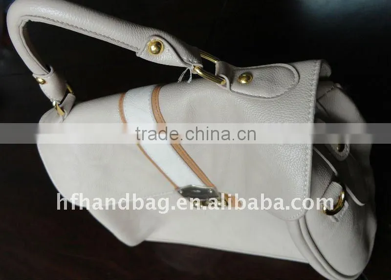 Brown leather bag
