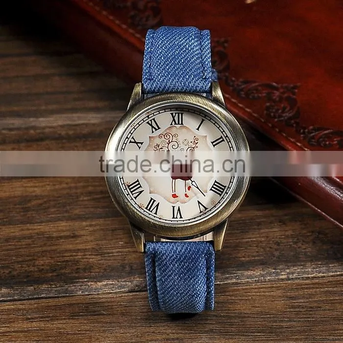 Hot Novelty 2015 Guangdong Men Wrist Watches Women Leather Couple Watches