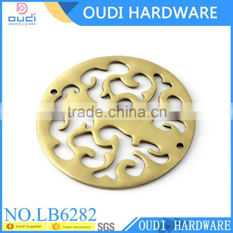 Eco Friendly hot sale high quality fashion bag accessories metal label for handbags
