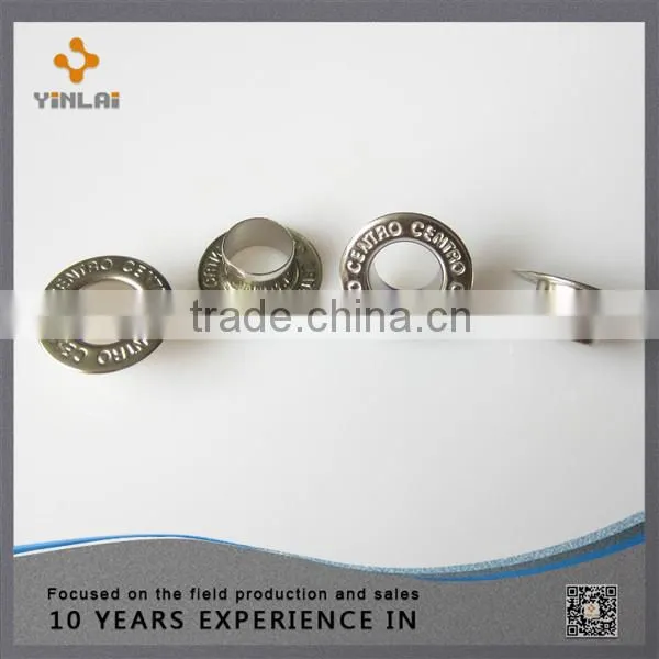 8mm small round brass eyelets