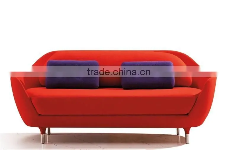latest designer sofa furntiure, fabric curved sofa set with wood leg, Favn sofa SF-560