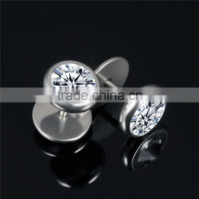 2016 fashion design crystal earring simple stud