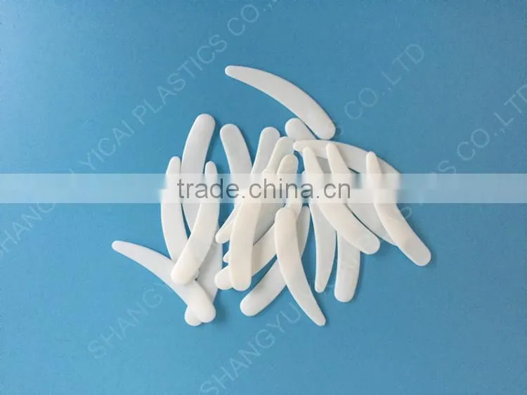 plastic cosmetic use scraper, cosmetic spatula, mini plastic spatula