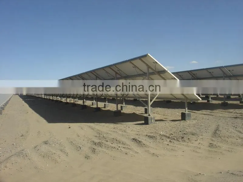 pv solar ground mounting system bracket solar power system ground foundation