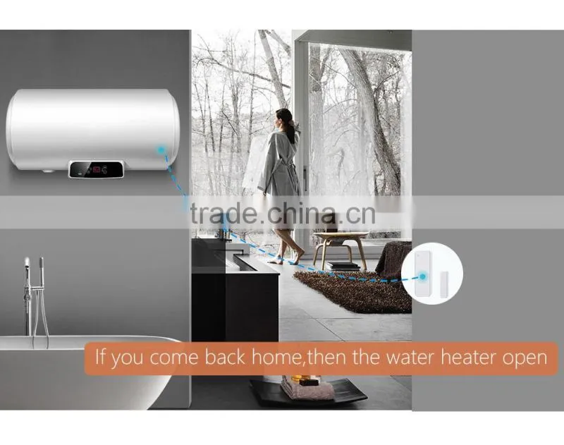 Home security alarm system SOS button on panel support 5 group alarm phone call number wifi gsm alarm