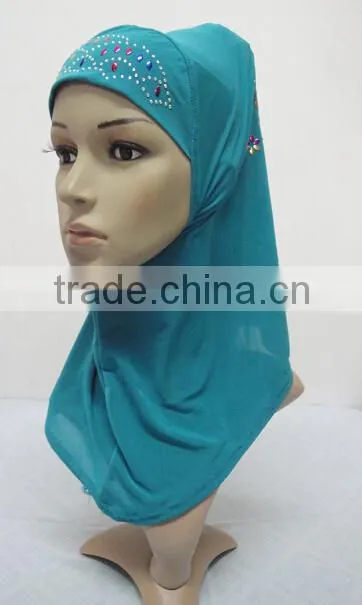 H295 beautiful small girl hijab,new style scarf hijab