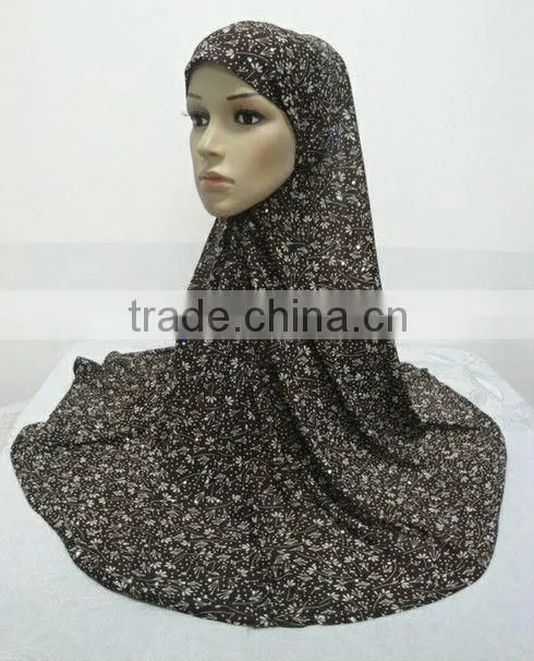 H174 latest big size print hijab,hijab scarf