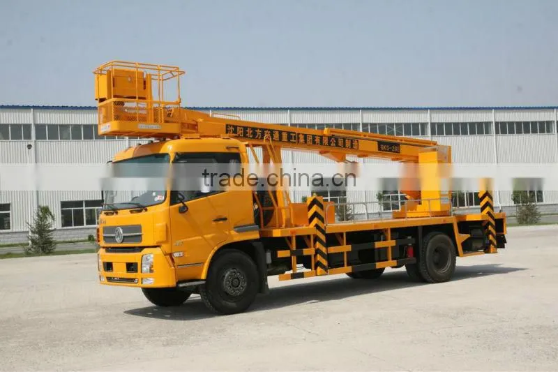 KaiFan Brand 28M Telescopic Boom (DONGFENG) Aerial Working Platform