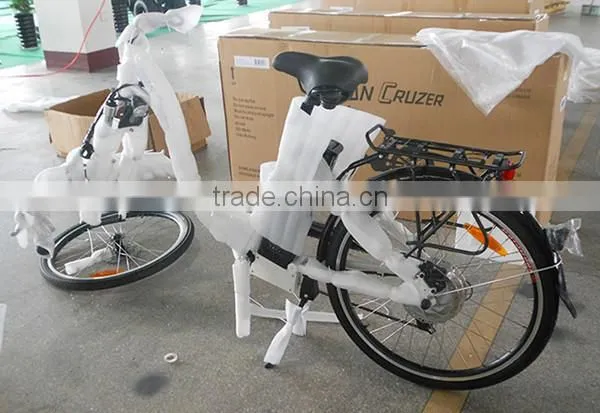 36v electric bike with aluminum alloy 6061 frame ,20" tyre foldable