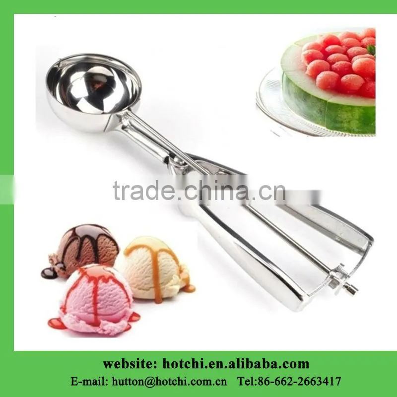 set of 2pcs ice cream scoop melon baller fruit tool set
