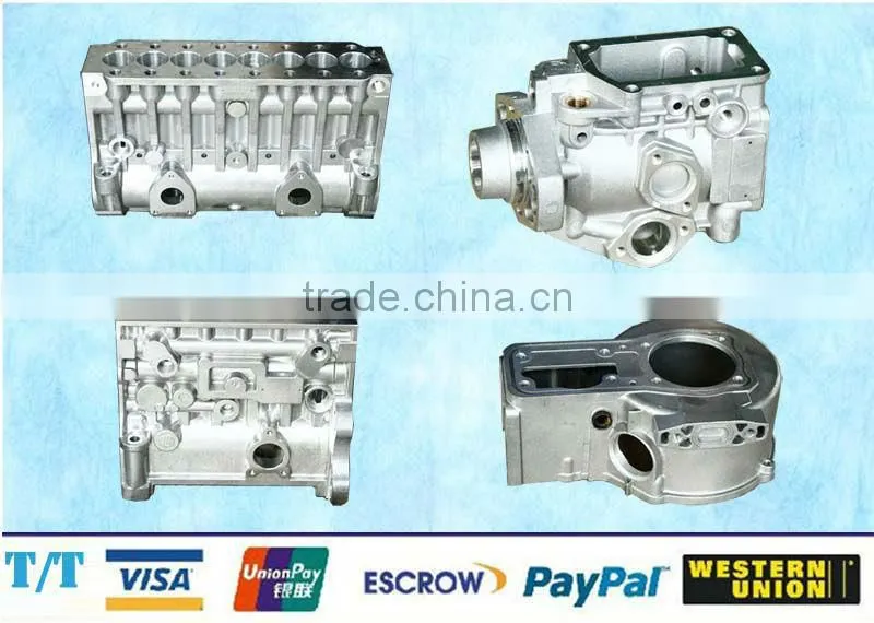 6 cylinder pump body aluminium alloy casting