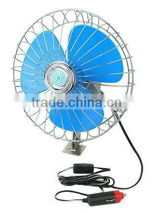 dc 12v 8 inch half-guard car fan