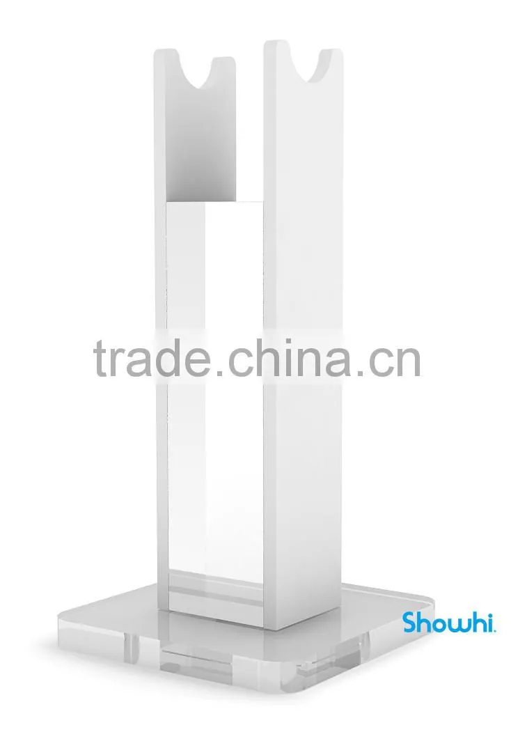 Showhi acrylic display stand for headphone shop merchandise stand