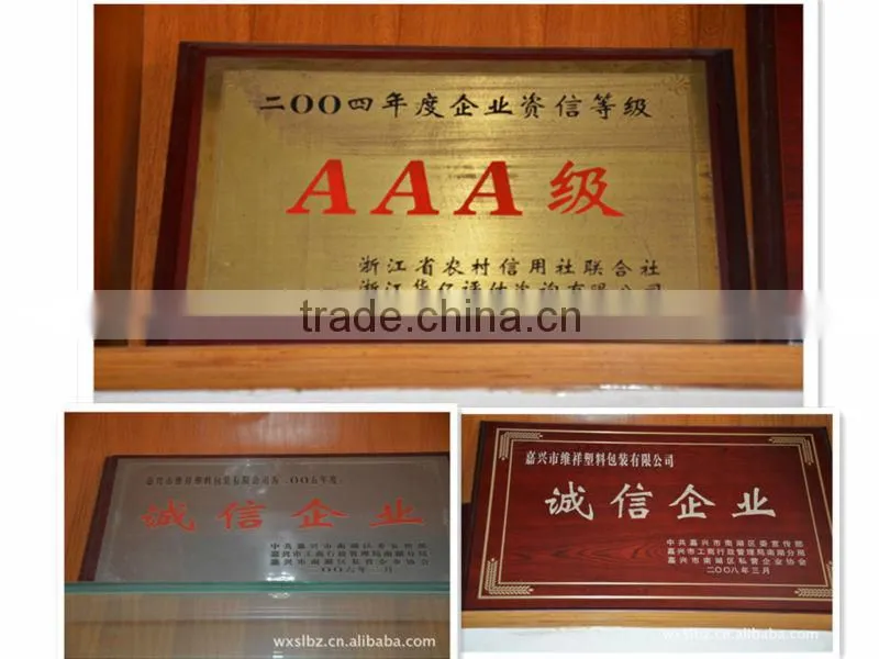 Transparent PE Plastic Bags