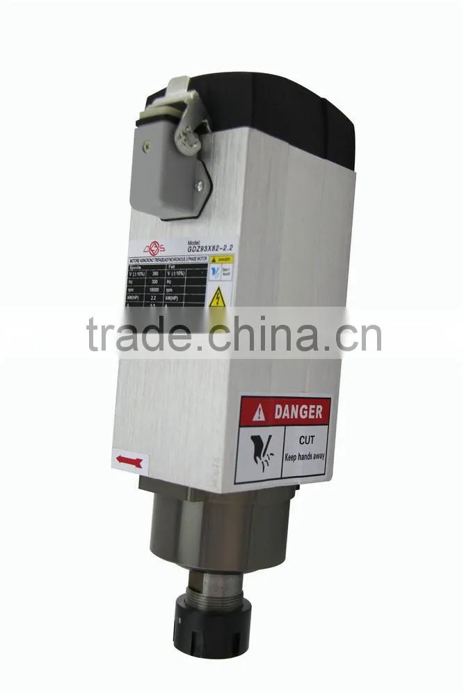 GDZ93x82-2.2(380V) Toauto 2.2 kw spindle motor for cnc machine