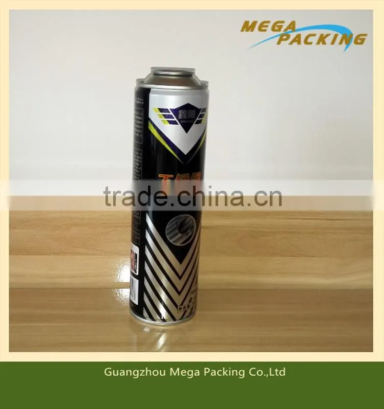 Aerosol spray can for foam cleaning agent,foam spray gas can