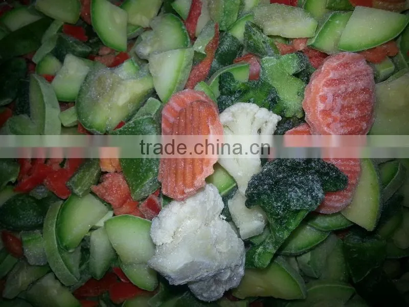 IQF frozen mixed vegetables price