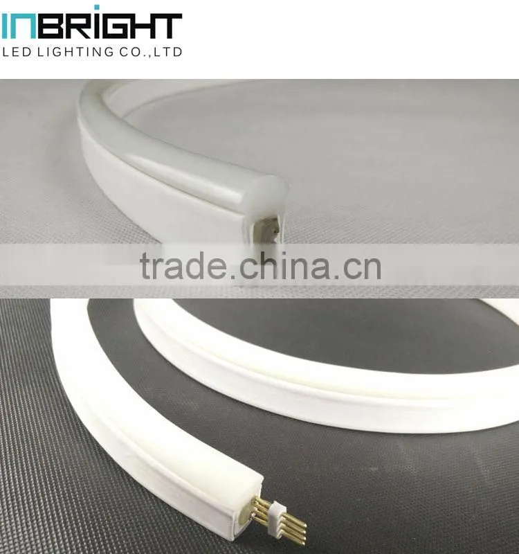 220v 110v dc24v dmx rgb flexible led neon tube