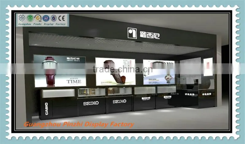 2016 Pinzhi Watch Store Display Case/wood Watch Store Case