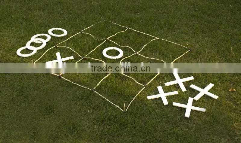 EDUCATIONAL WOOD TIC TAC TOE 2 PLAYER