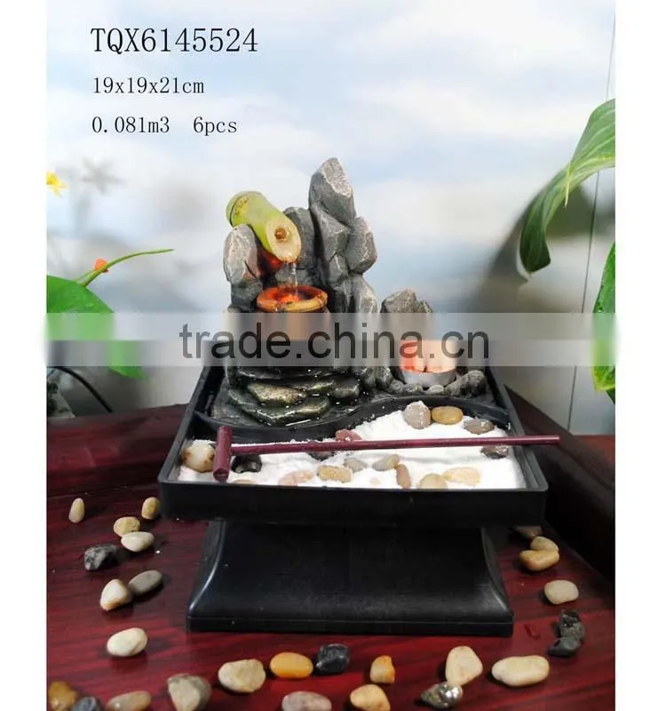 China Mini Zen Garden Water Fountain for Home Decor