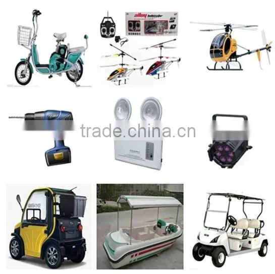 Lifepo4 li-ion battery pack 24v 4ah for electric bike and e-scooters etc.